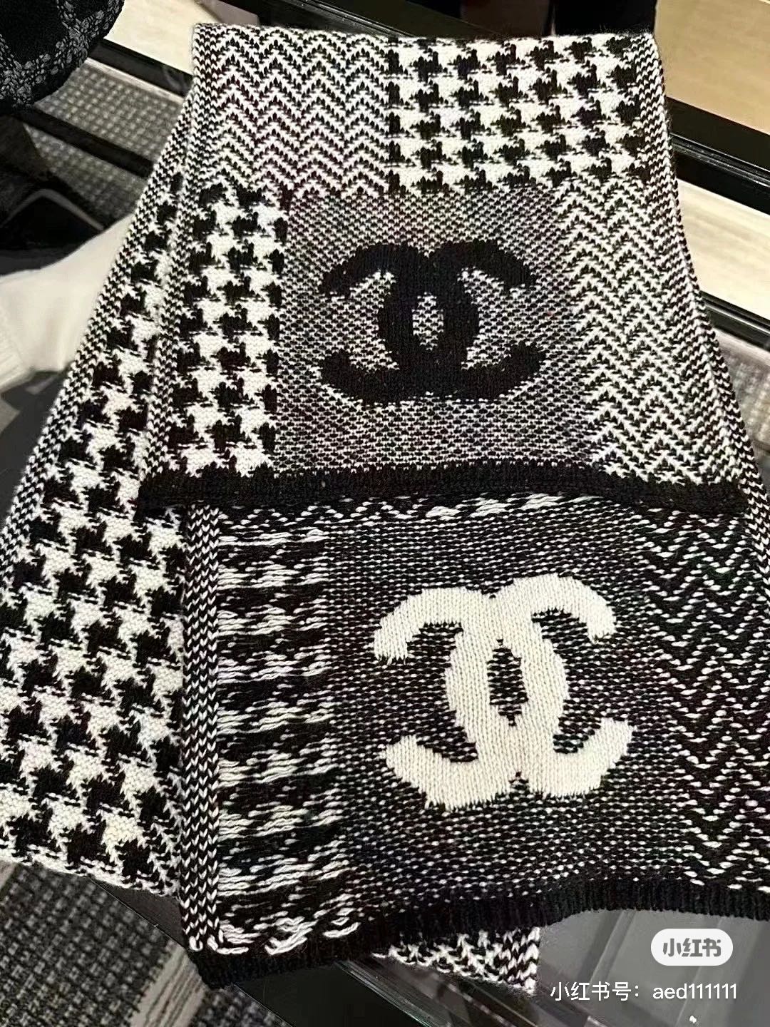 Chanel Pañuelos Cachemira Tejido Fashion