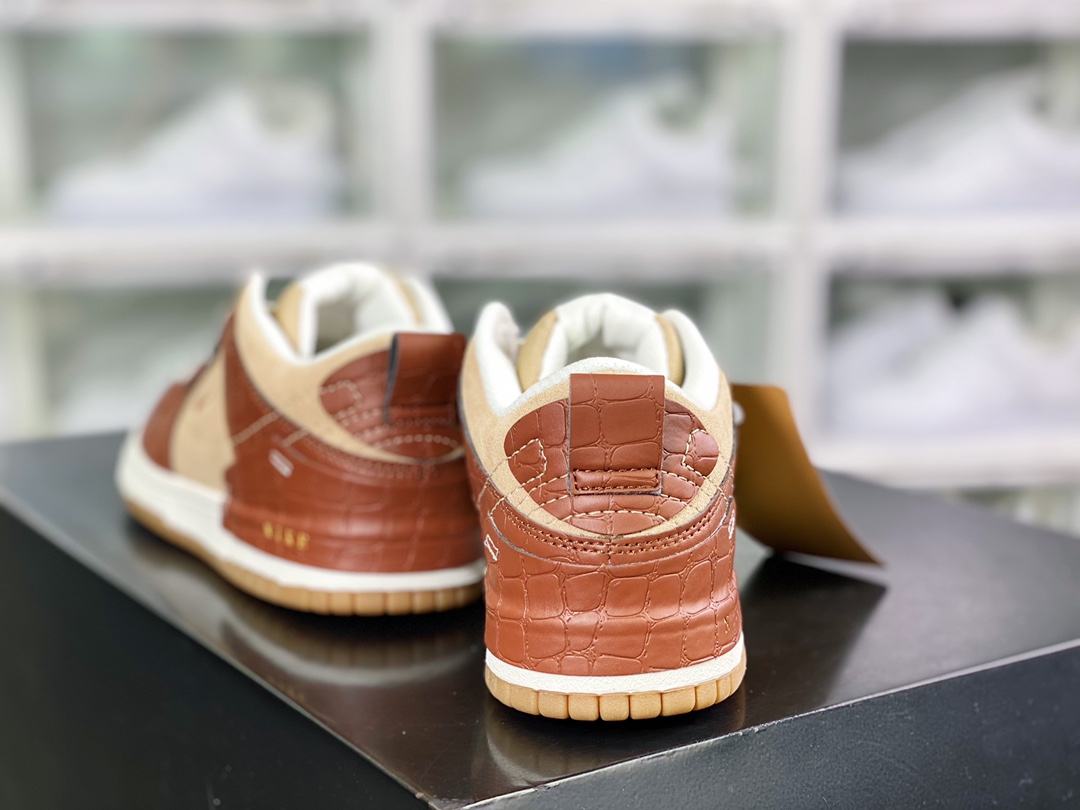 160 Wmns Dunk Low Disrupt 2 SE”Brown Croc”轻量扣篮DV1026-215