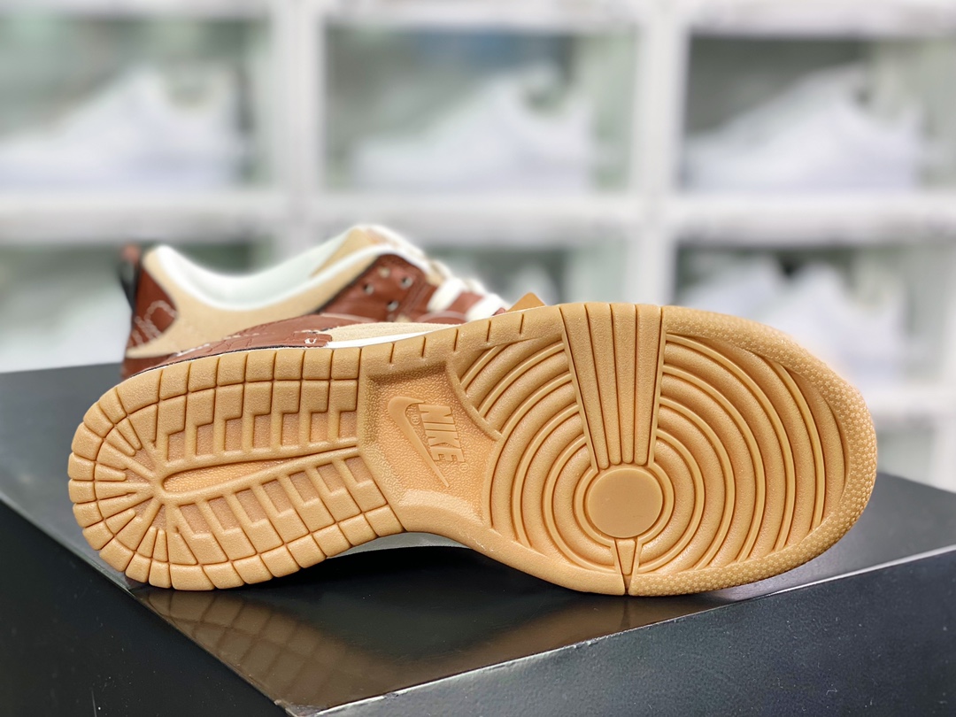 160 Wmns Dunk Low Disrupt 2 SE”Brown Croc”轻量扣篮DV1026-215