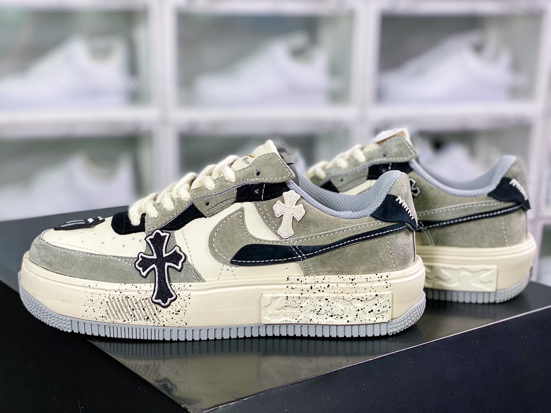 380 Air Force 1'07 Low”White/Blue/Chrome Hearts”空军一号经典低帮315122-111