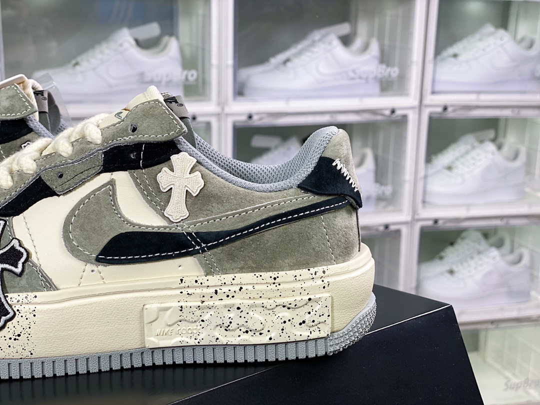 380 Air Force 1'07 Low”White/Blue/Chrome Hearts”空军一号经典低帮315122-111