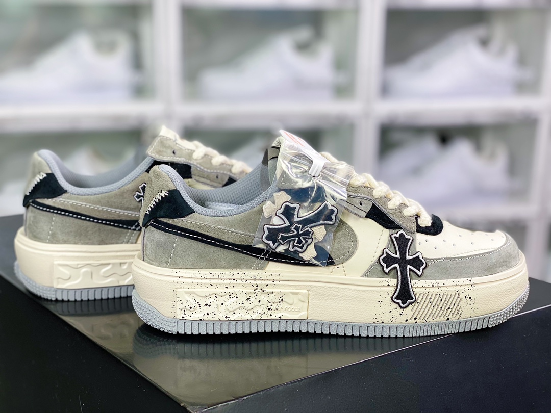 380 Air Force 1'07 Low”White/Blue/Chrome Hearts”空军一号经典低帮315122-111