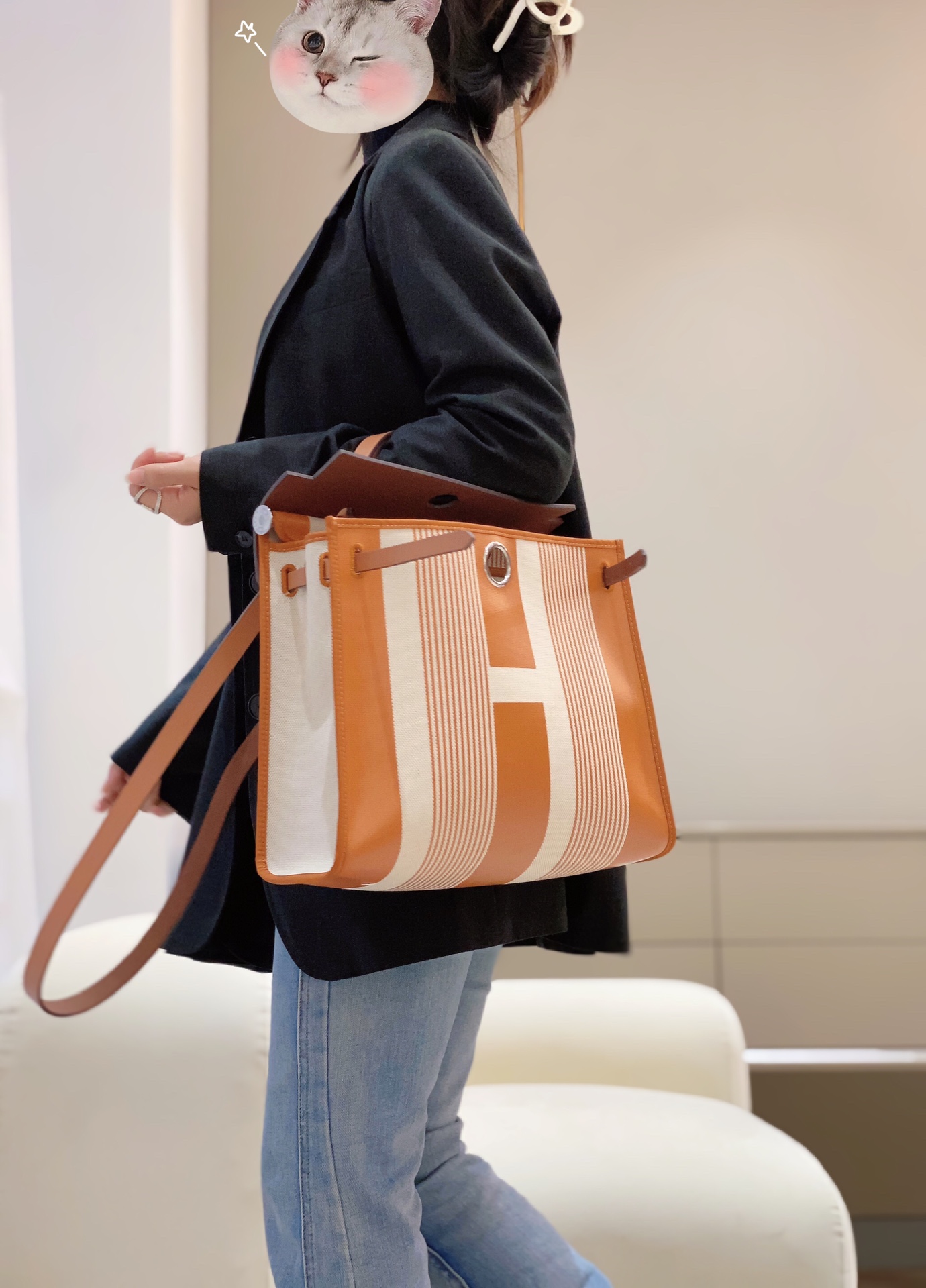 Hermès Luxury Designer Handbag Shoulder Crossbody Bag crafted in premium 4