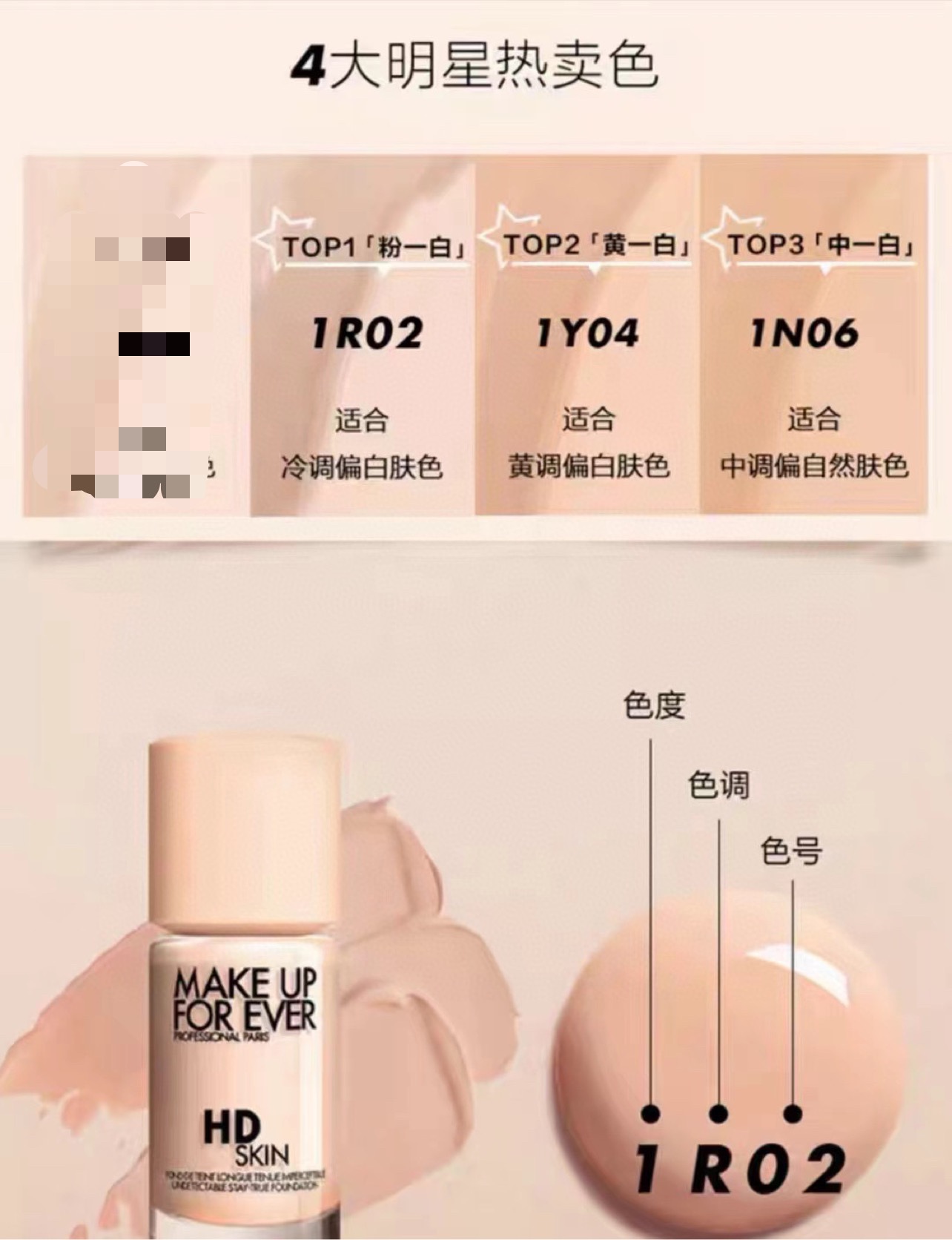 ✨60包
玫珂菲浮生若梦仿真肌粉底液30ml！色号：R210-Y215-Y218。
