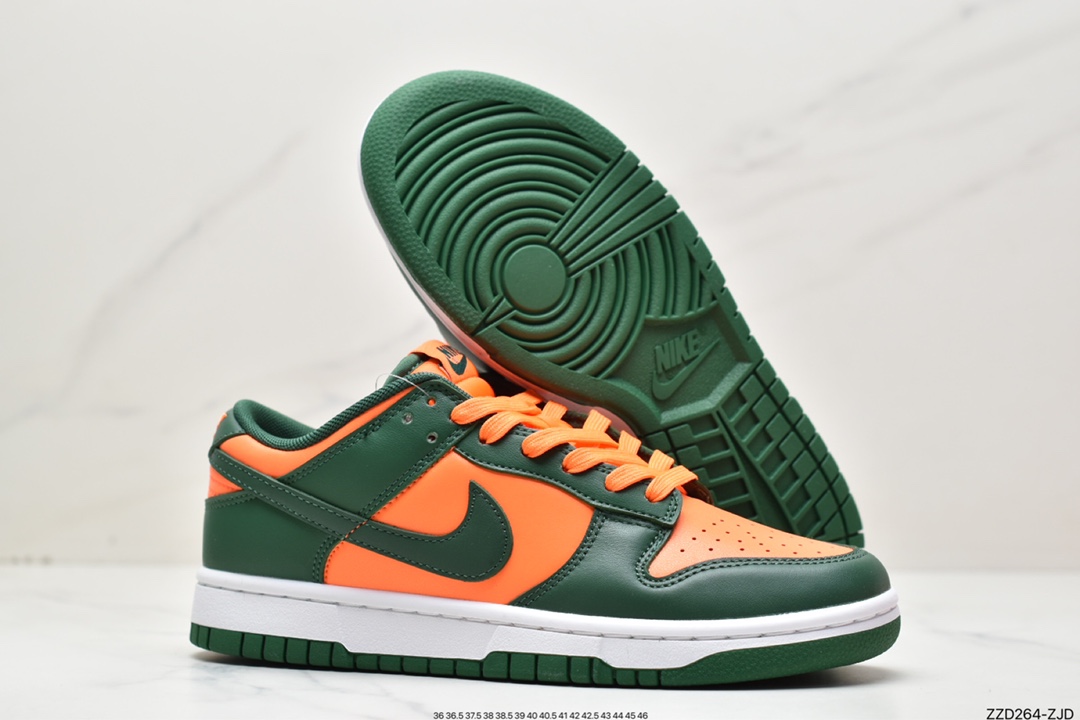 250 Nike Dunk Low “Miami Hurricanes” 迈阿密飓风史诗福利 DD1391-300