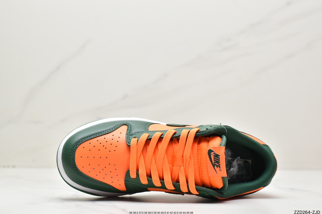250 Nike Dunk Low “Miami Hurricanes” 迈阿密飓风史诗福利 DD1391-300