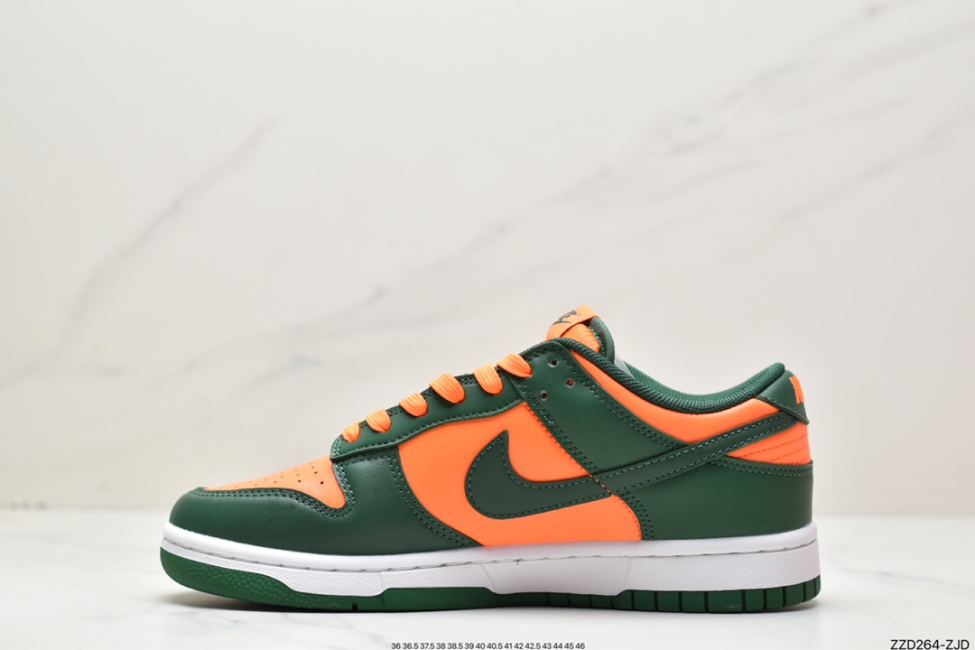 250 Nike Dunk Low “Miami Hurricanes” 迈阿密飓风史诗福利 DD1391-300