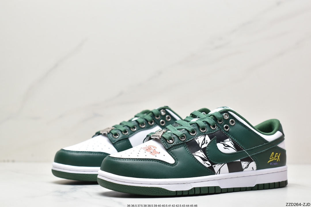 250 耐克Nike SB Zoom Dunk Low 经典男女百搭板鞋DD1391-101