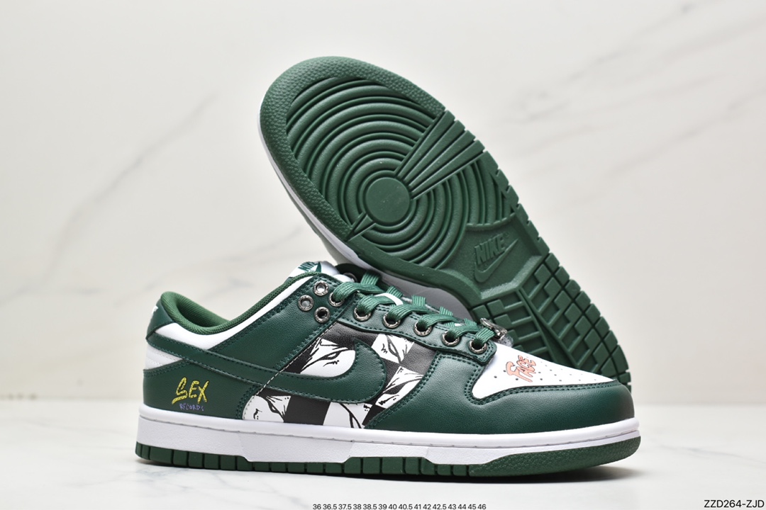 250 耐克Nike SB Zoom Dunk Low 经典男女百搭板鞋DD1391-101