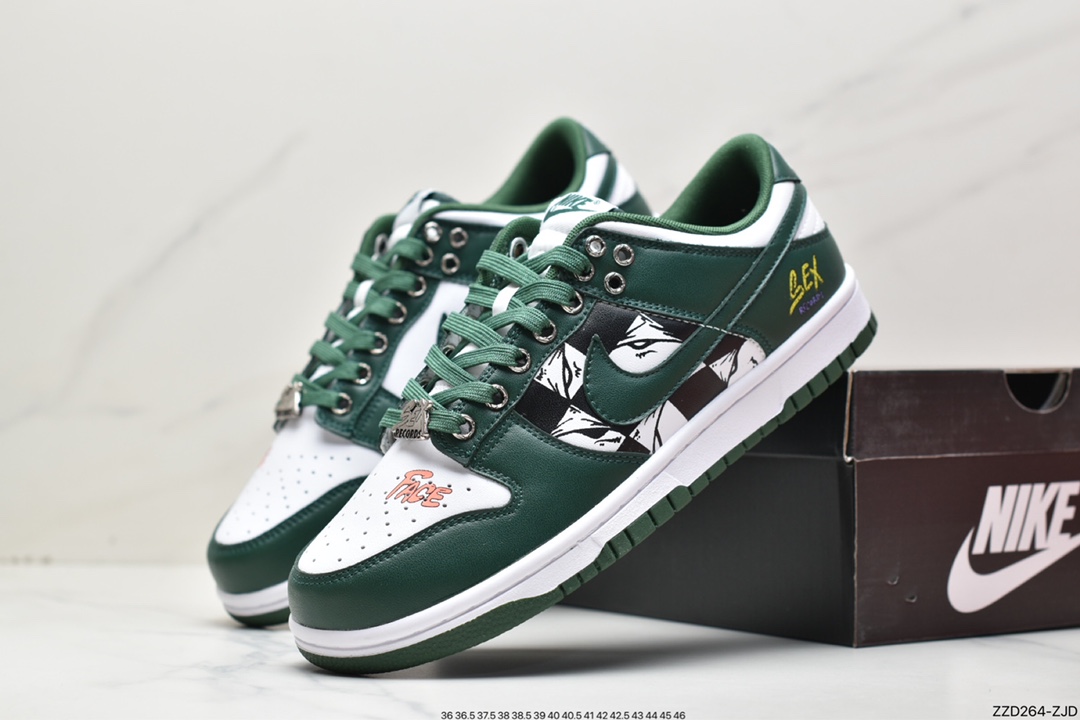 250 耐克Nike SB Zoom Dunk Low 经典男女百搭板鞋DD1391-101