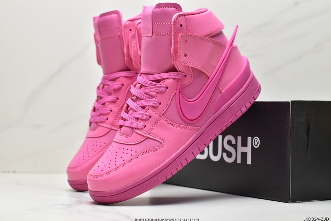 160 耐克AMBUSH x SB Dunk High SB滑板鞋高帮 联名皇家蓝 CU7544-400