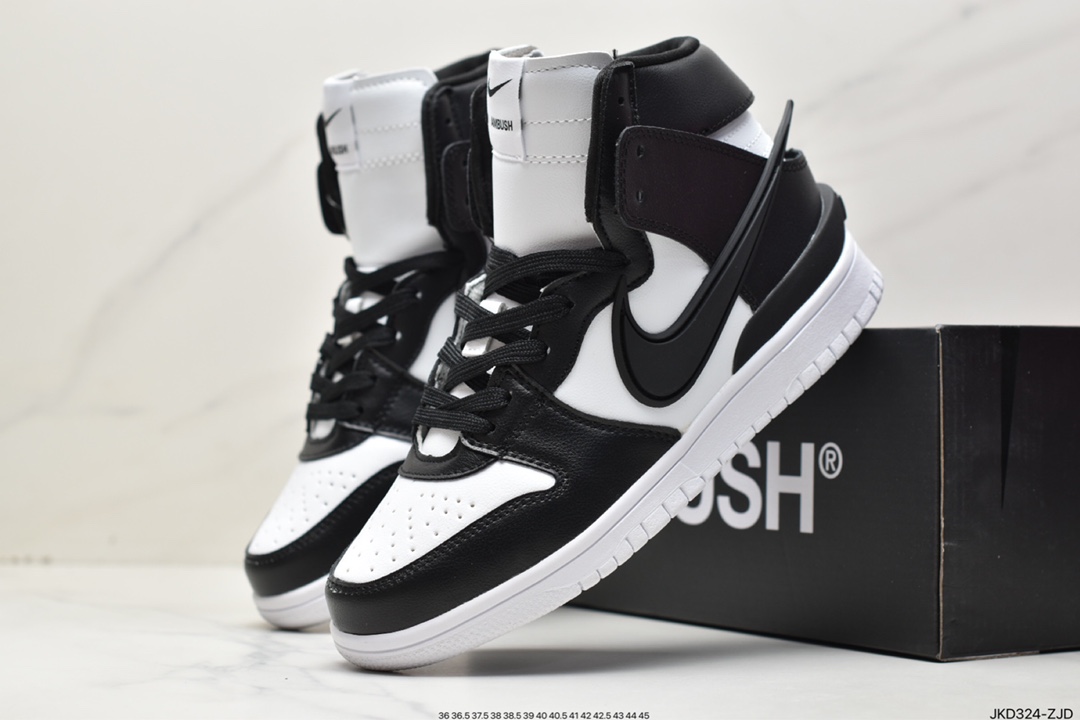 160 耐克AMBUSH x SB Dunk High SB滑板鞋高帮 联名皇家蓝 CU7544-400