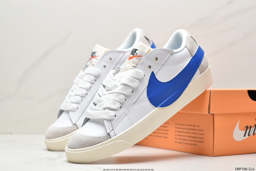 Nike Blazer Low '77 Jumbo renews and upgrades the classic Blazer shoe DQ8768-100