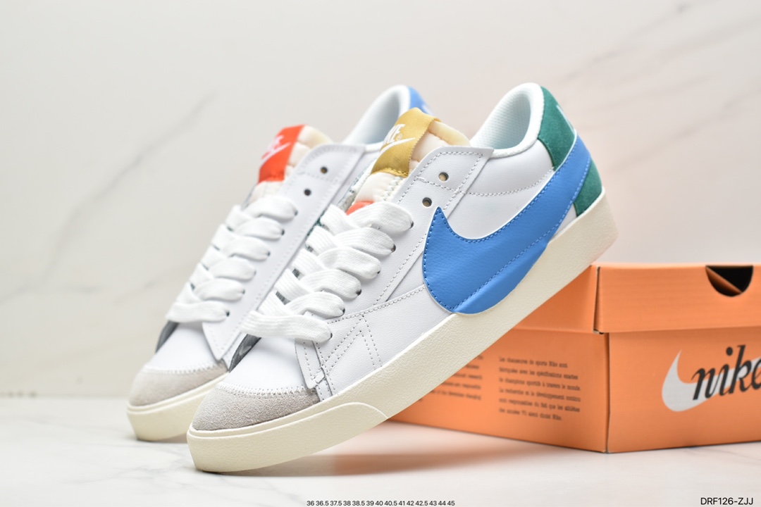 Nike Blazer Low '77 Jumbo renews and upgrades the classic Blazer shoe DQ8768-100