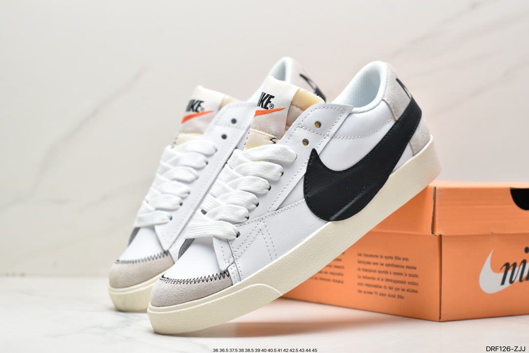 Nike Blazer Low '77 Jumbo renews and upgrades the classic Blazer shoe DQ8768-100