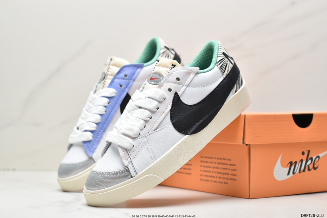 Nike Blazer Low '77 Jumbo renews and upgrades the classic Blazer shoe DQ8768-100