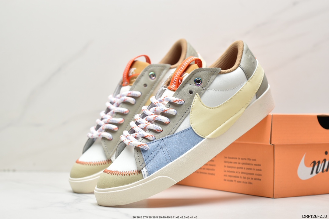 Nike Blazer Low '77 Jumbo renews and upgrades the classic Blazer shoe DQ8768-100