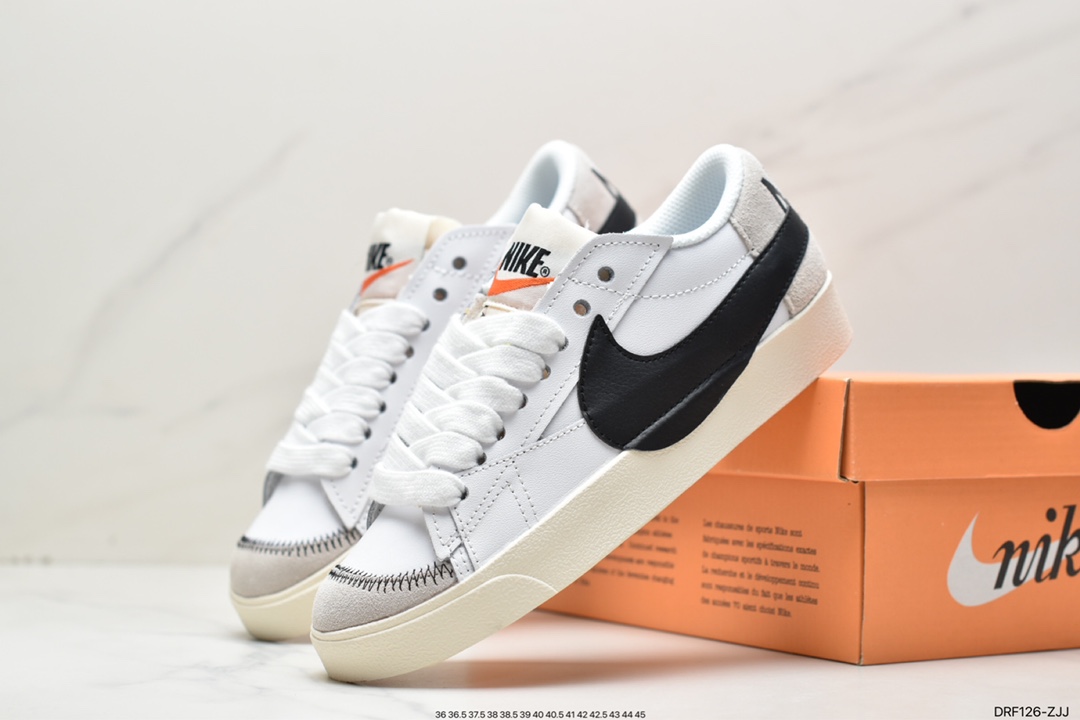 Nike Blazer Low '77 Jumbo renews and upgrades the classic Blazer shoe DQ8768-100