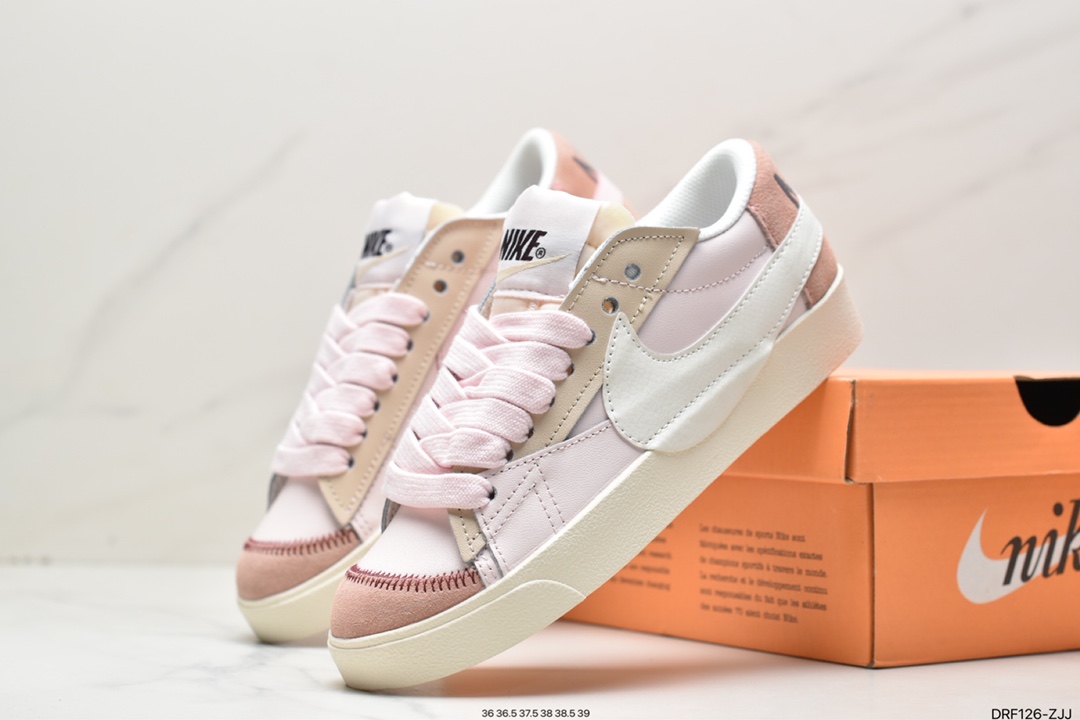 Nike Blazer Low '77 Jumbo renews and upgrades the classic Blazer shoe DQ8768-100