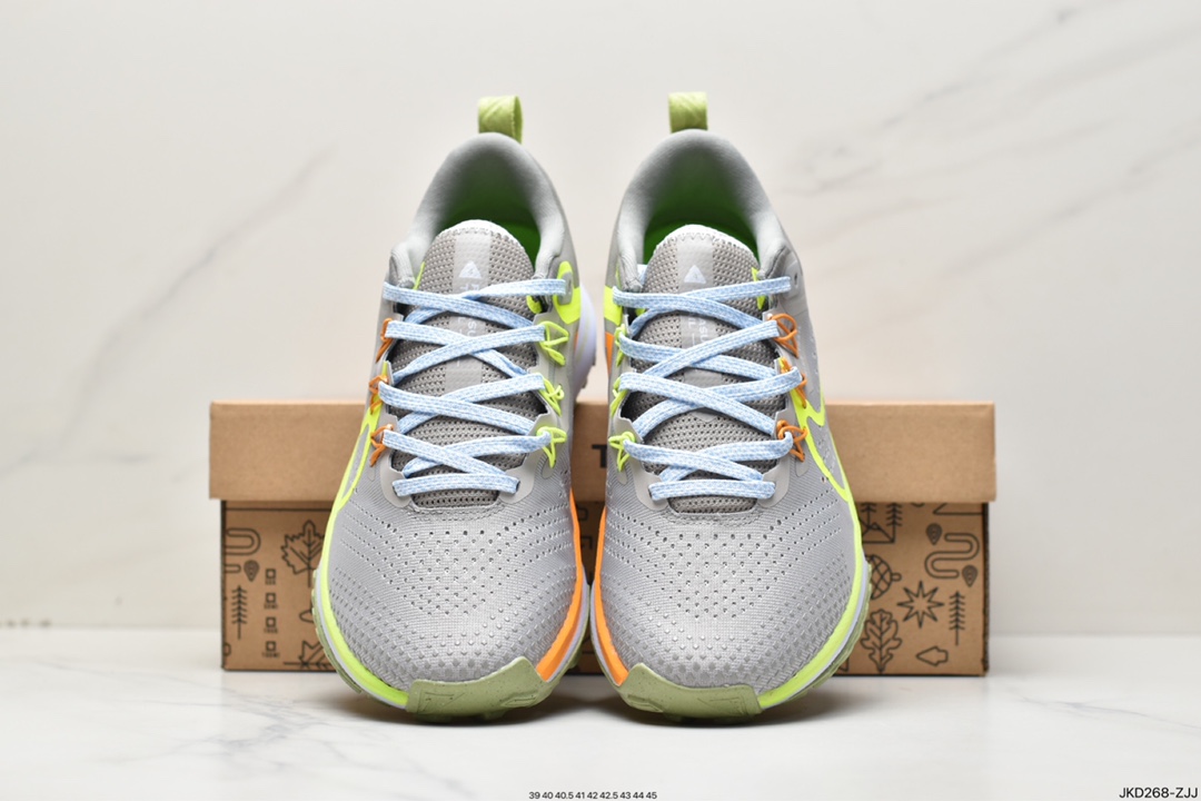 160 Nike React Pegasus Trail 4 飞马涡踪迹4代 低帮越野马拉松运动慢跑鞋DJ6158-002