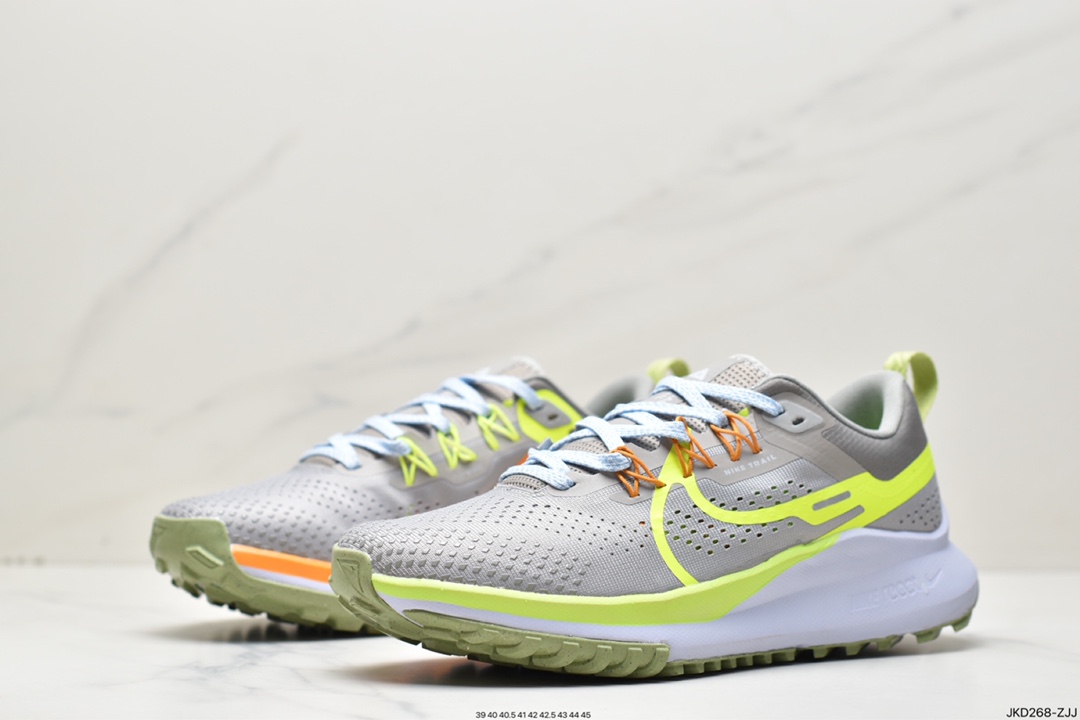 160 Nike React Pegasus Trail 4 飞马涡踪迹4代 低帮越野马拉松运动慢跑鞋DJ6158-002