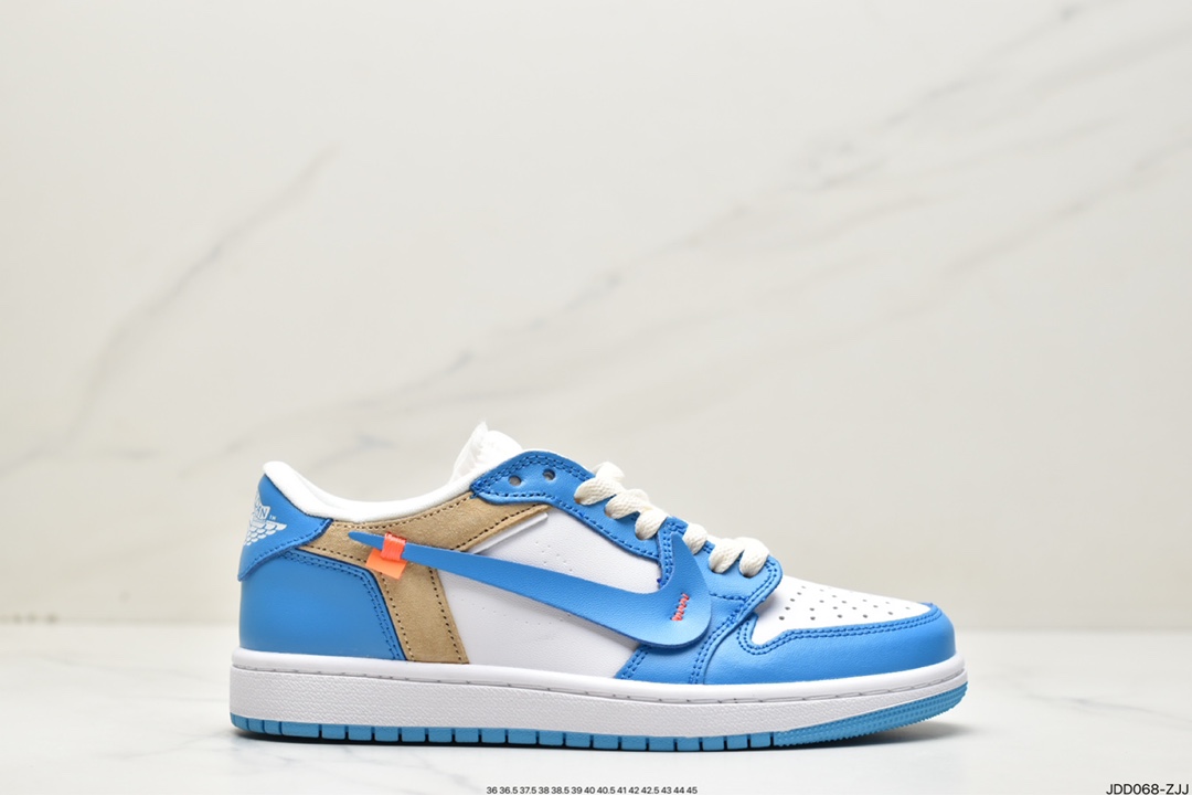 120 耐克 Air Jordan 1 Low OG”Laser Blue”AJ1乔丹一代低帮“黑白激光蓝” CZ0790