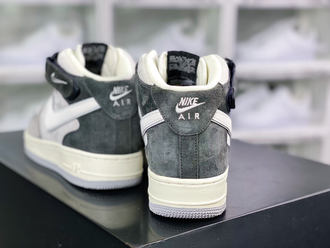 Air Force 1′07 Mid Suede ”Grey/White/Brown” classic middle help DG9158-616