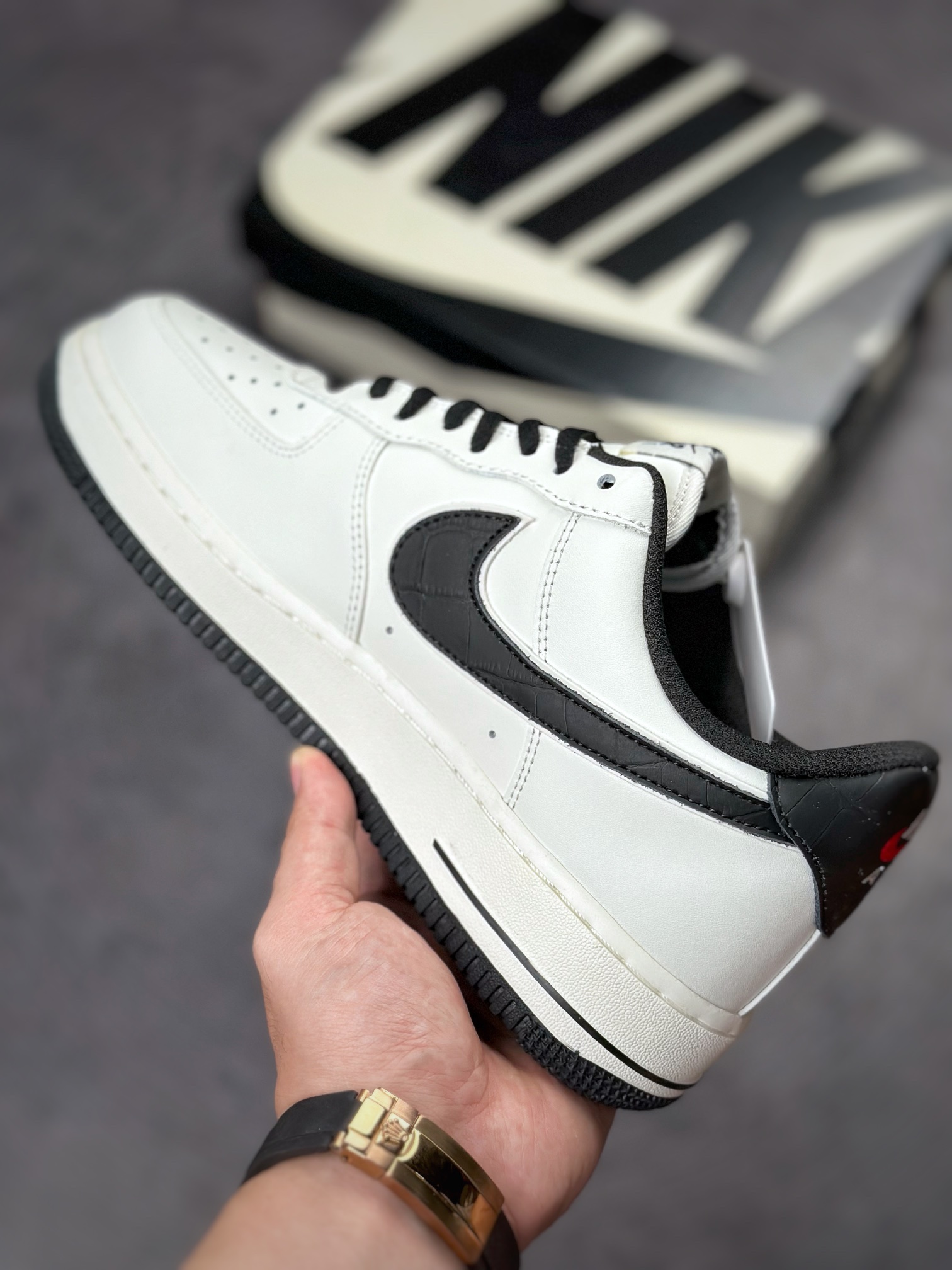 230 Nike Air Force 1 Low 07 米白黑NYC LG4596-336