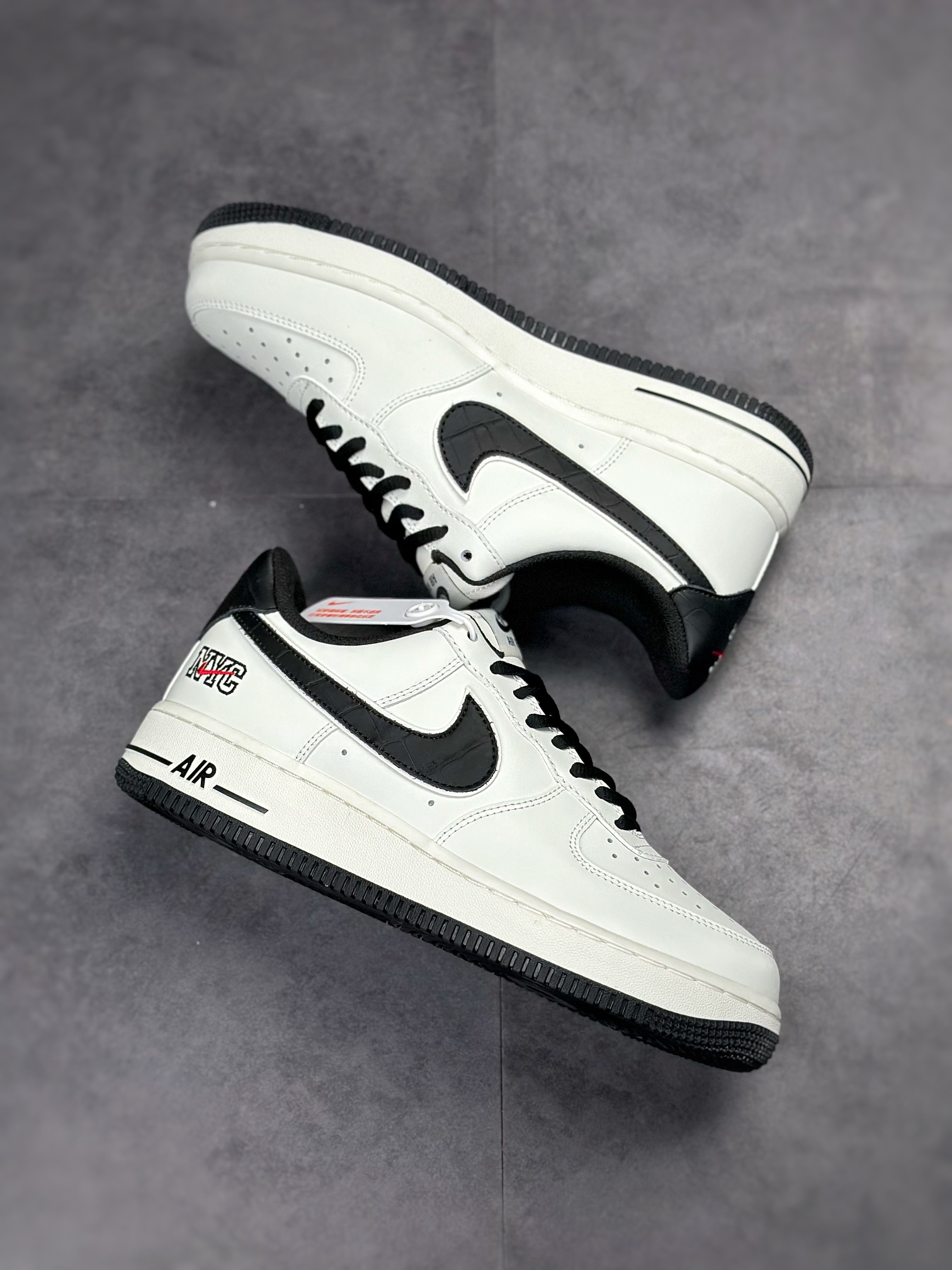 230 Nike Air Force 1 Low 07 米白黑NYC LG4596-336