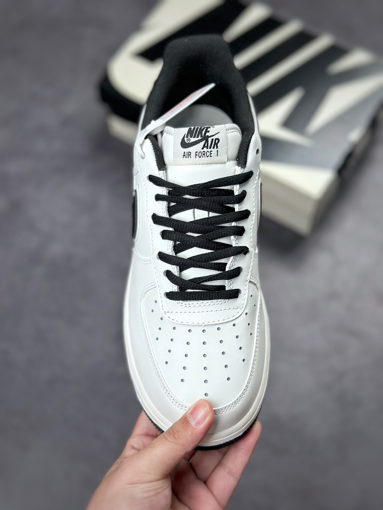 230 Nike Air Force 1 Low 07 米白黑NYC LG4596-336