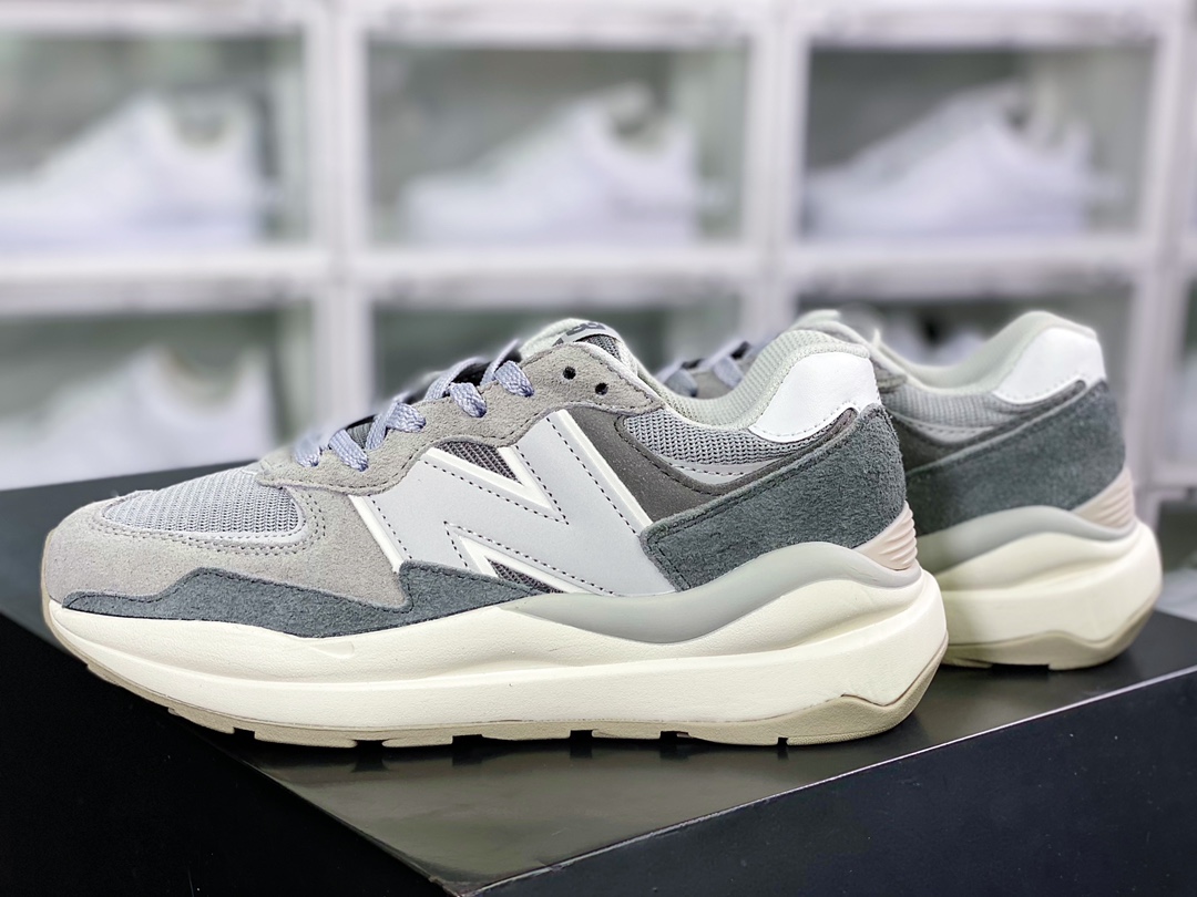 NB M5740 series retro daddy style casual sports jogging shoes ”Color Matching Yuanzu Gray Soot” M5740PSG