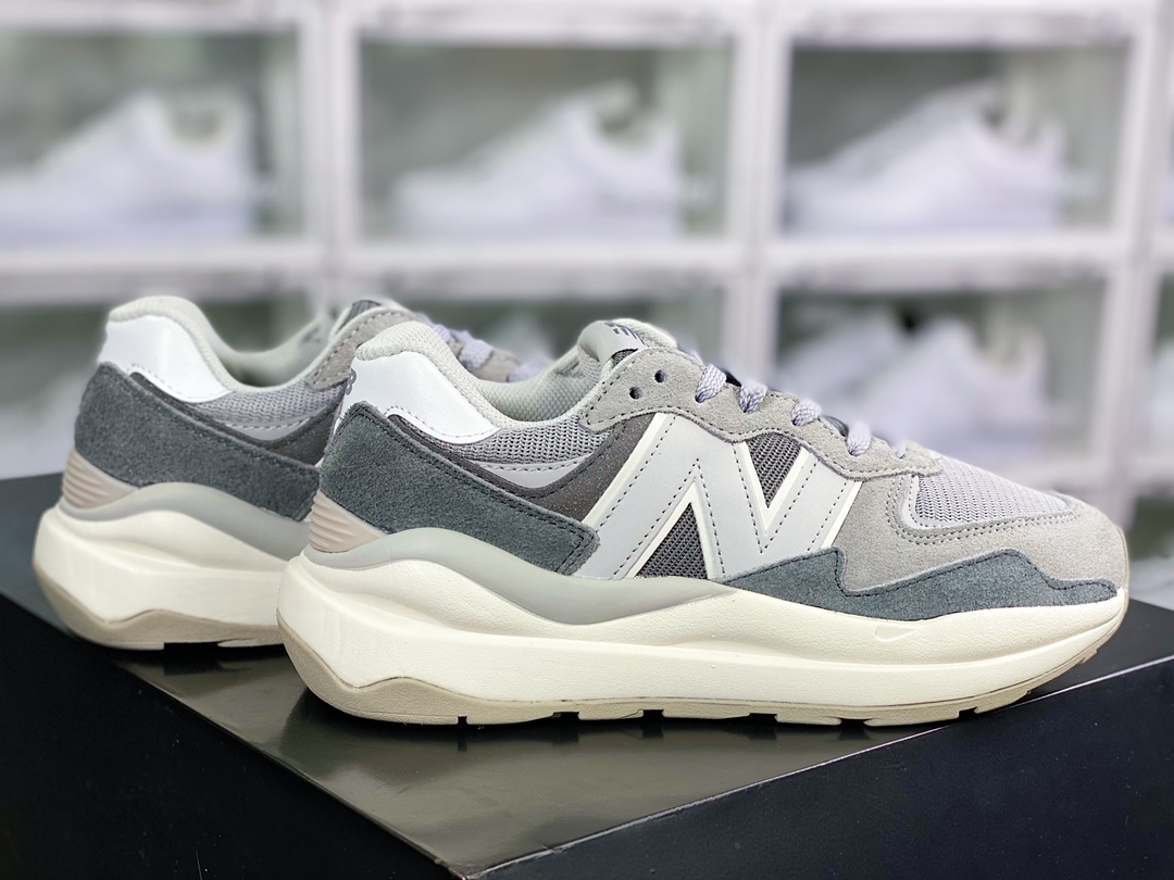 NB M5740 series retro daddy style casual sports jogging shoes ”Color Matching Yuanzu Gray Soot” M5740PSG