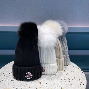 Moncler Hats Knitted Hat Unisex Knitting Wool Winter Collection Fashion