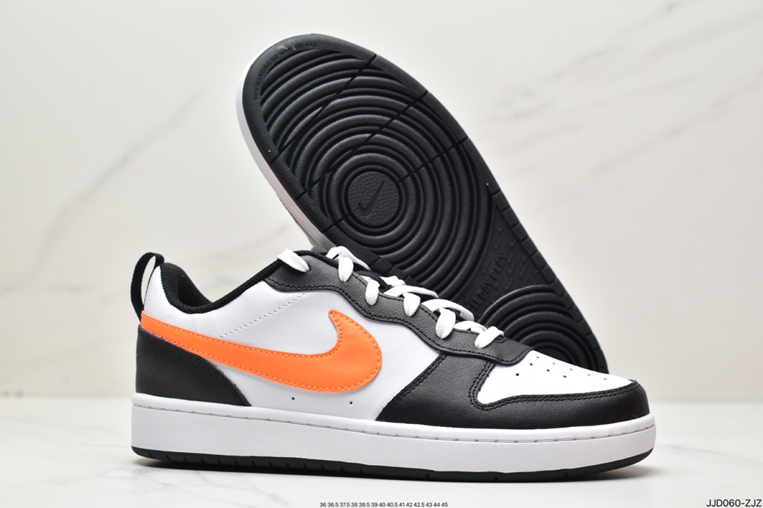 130 Nike Court Borough Low 2 （GS）低帮百搭透气休闲运动板鞋BQ5448-115