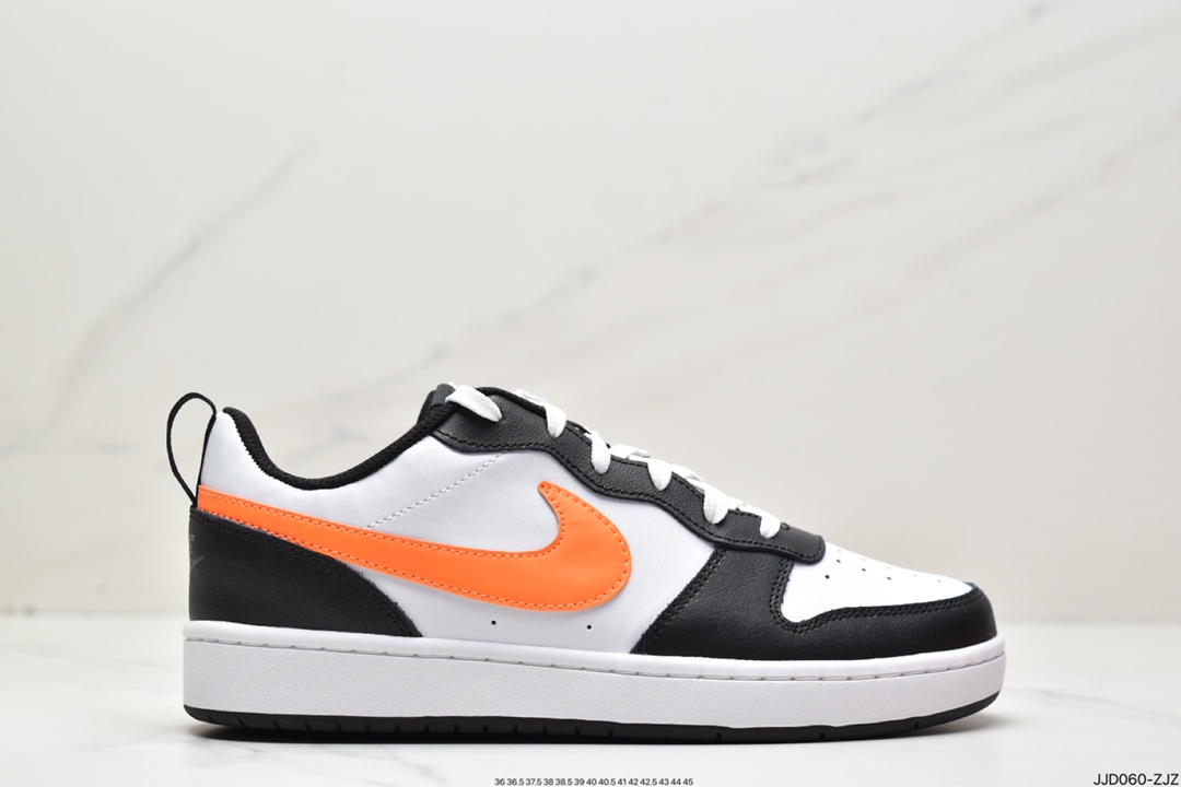 130 Nike Court Borough Low 2 （GS）低帮百搭透气休闲运动板鞋BQ5448-115