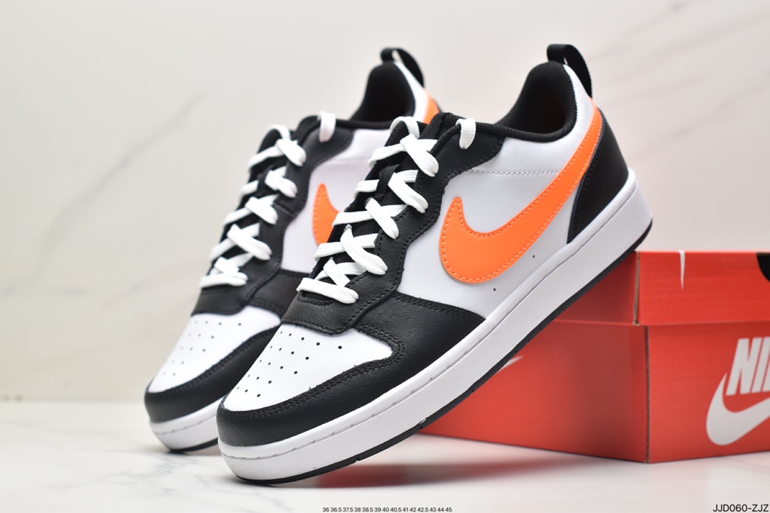 130 Nike Court Borough Low 2 （GS）低帮百搭透气休闲运动板鞋BQ5448-115