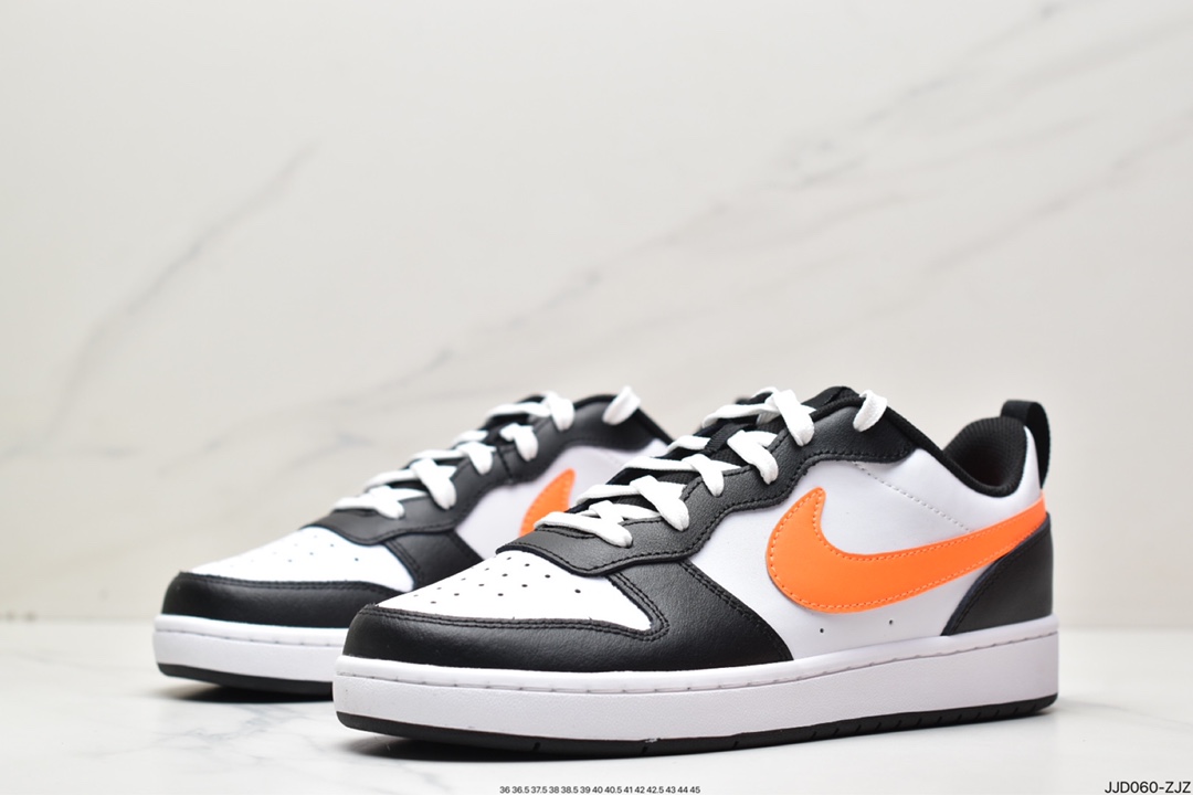 130 Nike Court Borough Low 2 （GS）低帮百搭透气休闲运动板鞋BQ5448-115