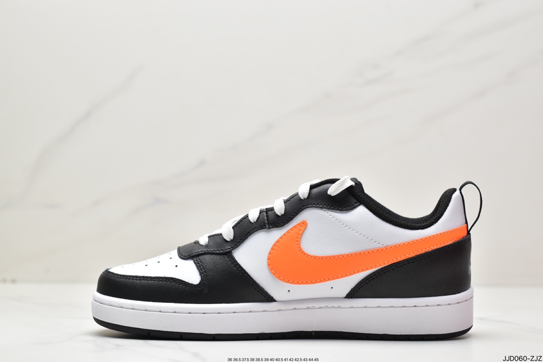 130 Nike Court Borough Low 2 （GS）低帮百搭透气休闲运动板鞋BQ5448-115