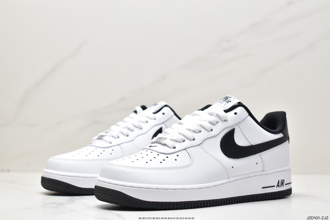 140 NK Air Force 1 Low 白黑空军一号低帮百搭休闲运动板鞋 DH7561-102