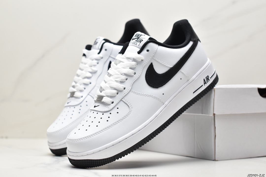 140 NK Air Force 1 Low 白黑空军一号低帮百搭休闲运动板鞋 DH7561-102