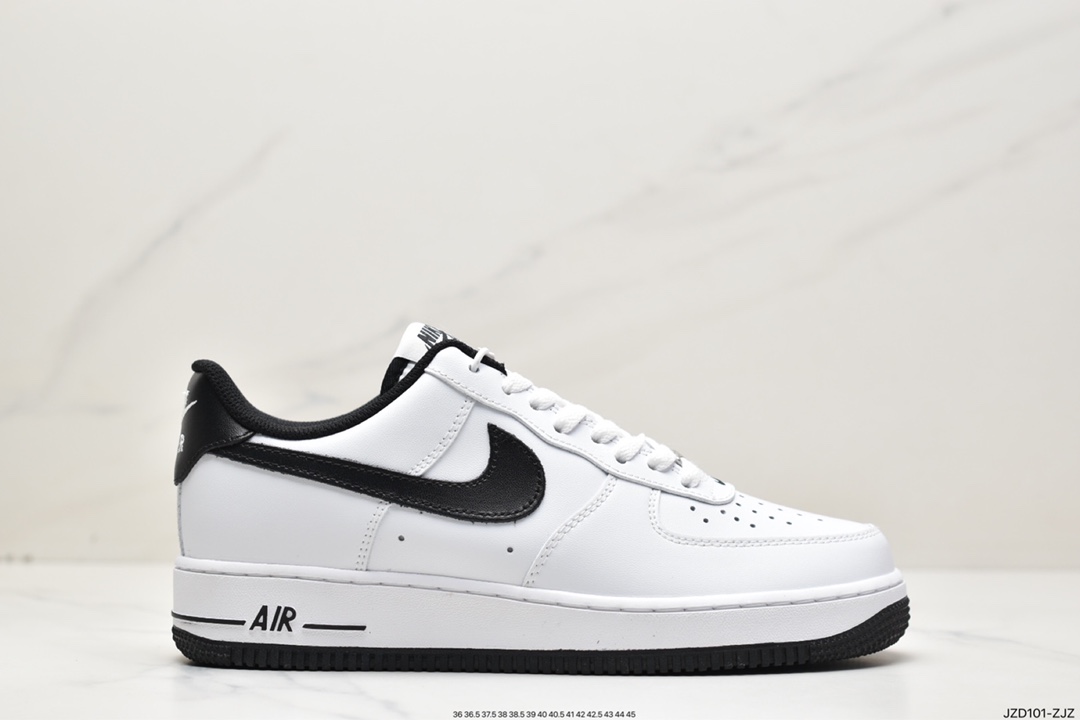 140 NK Air Force 1 Low 白黑空军一号低帮百搭休闲运动板鞋 DH7561-102