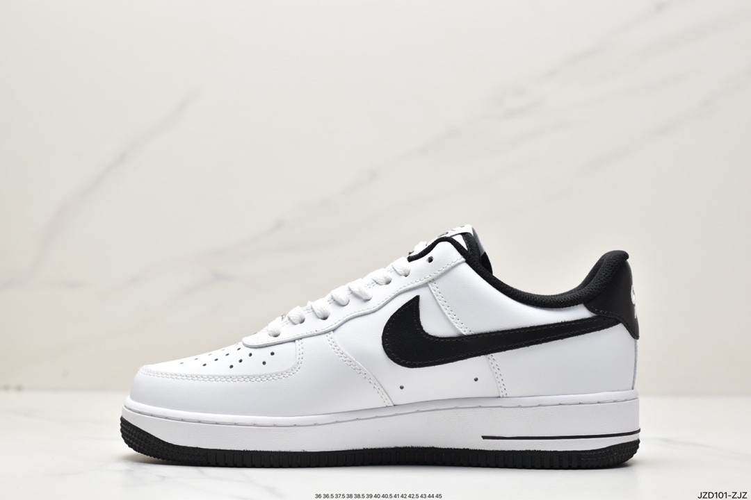140 NK Air Force 1 Low 白黑空军一号低帮百搭休闲运动板鞋 DH7561-102