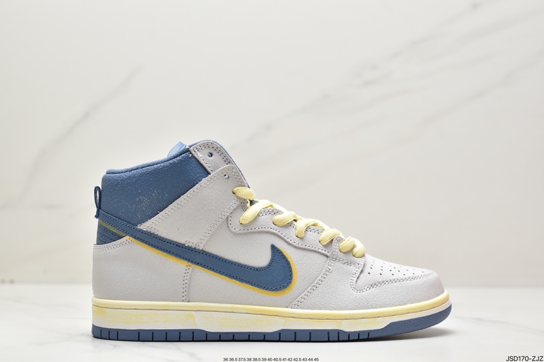 200 耐克NIKE SB DUNK HIGH “ Spectrum ”“彩蛋”设计上以卡龙色调装扮鸳鸯鞋身CN8345-001
