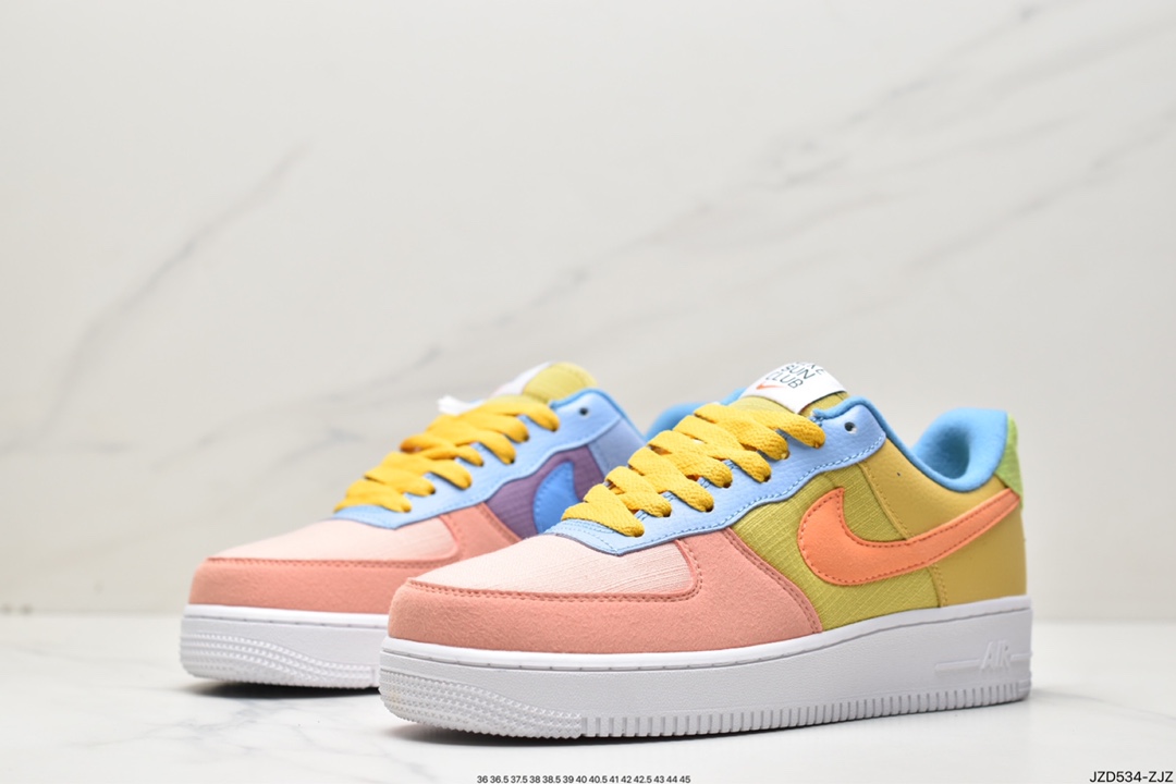 140  Air Force 1 Low”Sun Club”空军一号经典低帮百搭休闲运动板鞋DQ4531-700