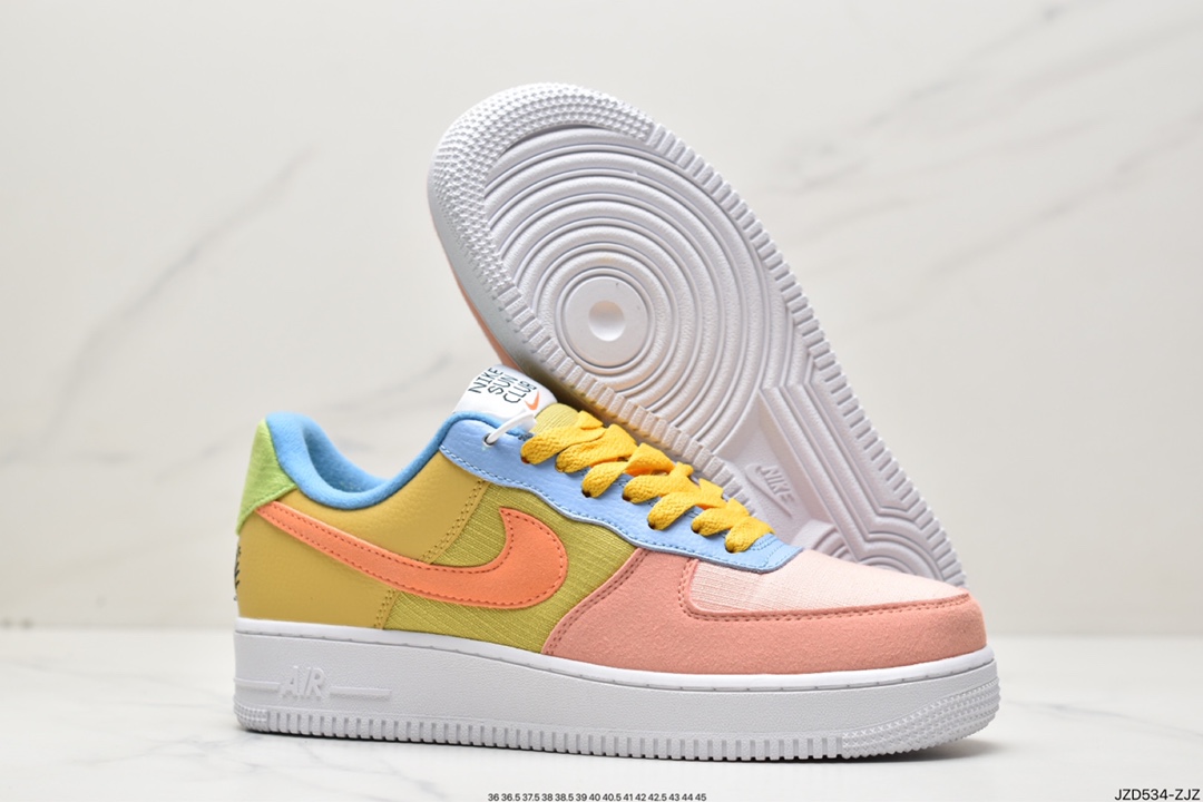 140  Air Force 1 Low”Sun Club”空军一号经典低帮百搭休闲运动板鞋DQ4531-700