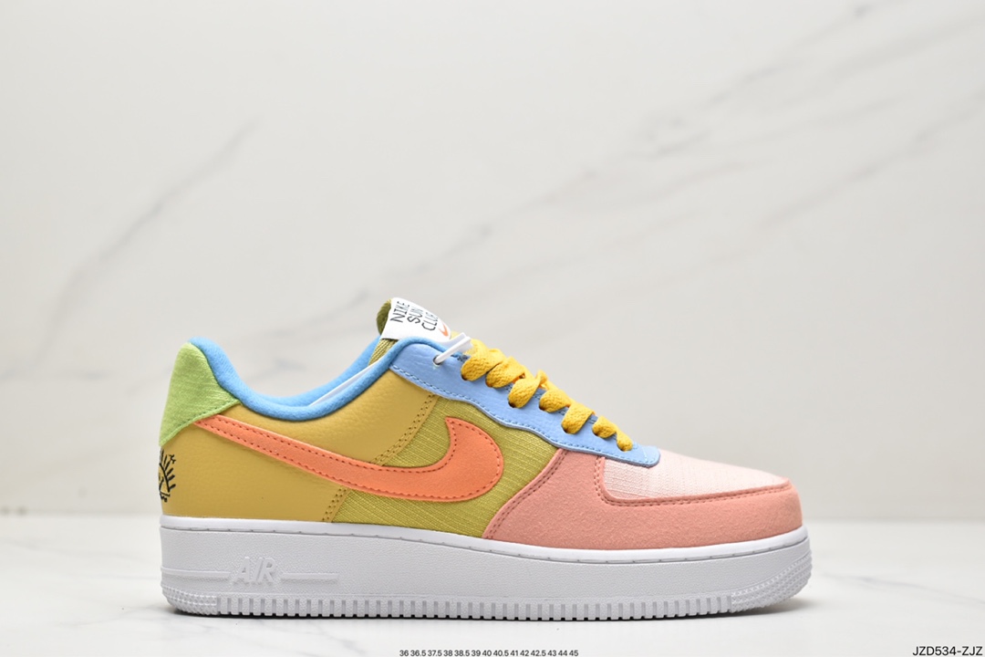 140  Air Force 1 Low”Sun Club”空军一号经典低帮百搭休闲运动板鞋DQ4531-700