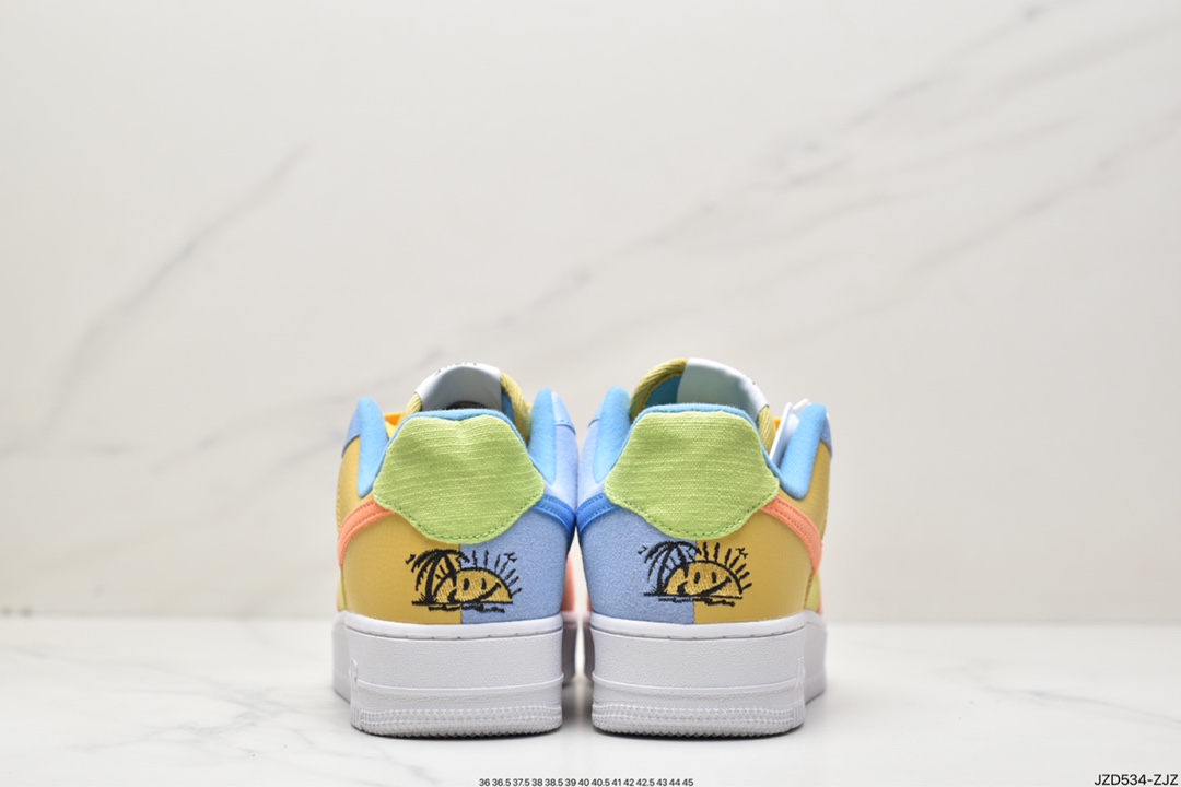 140  Air Force 1 Low”Sun Club”空军一号经典低帮百搭休闲运动板鞋DQ4531-700