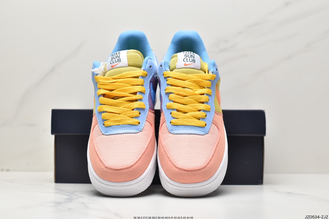 140  Air Force 1 Low”Sun Club”空军一号经典低帮百搭休闲运动板鞋DQ4531-700