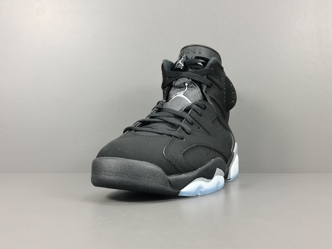 AJ6黑银尺码40-47.5总裁OG