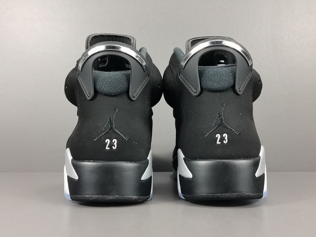 AJ6黑银尺码40-47.5总裁OG